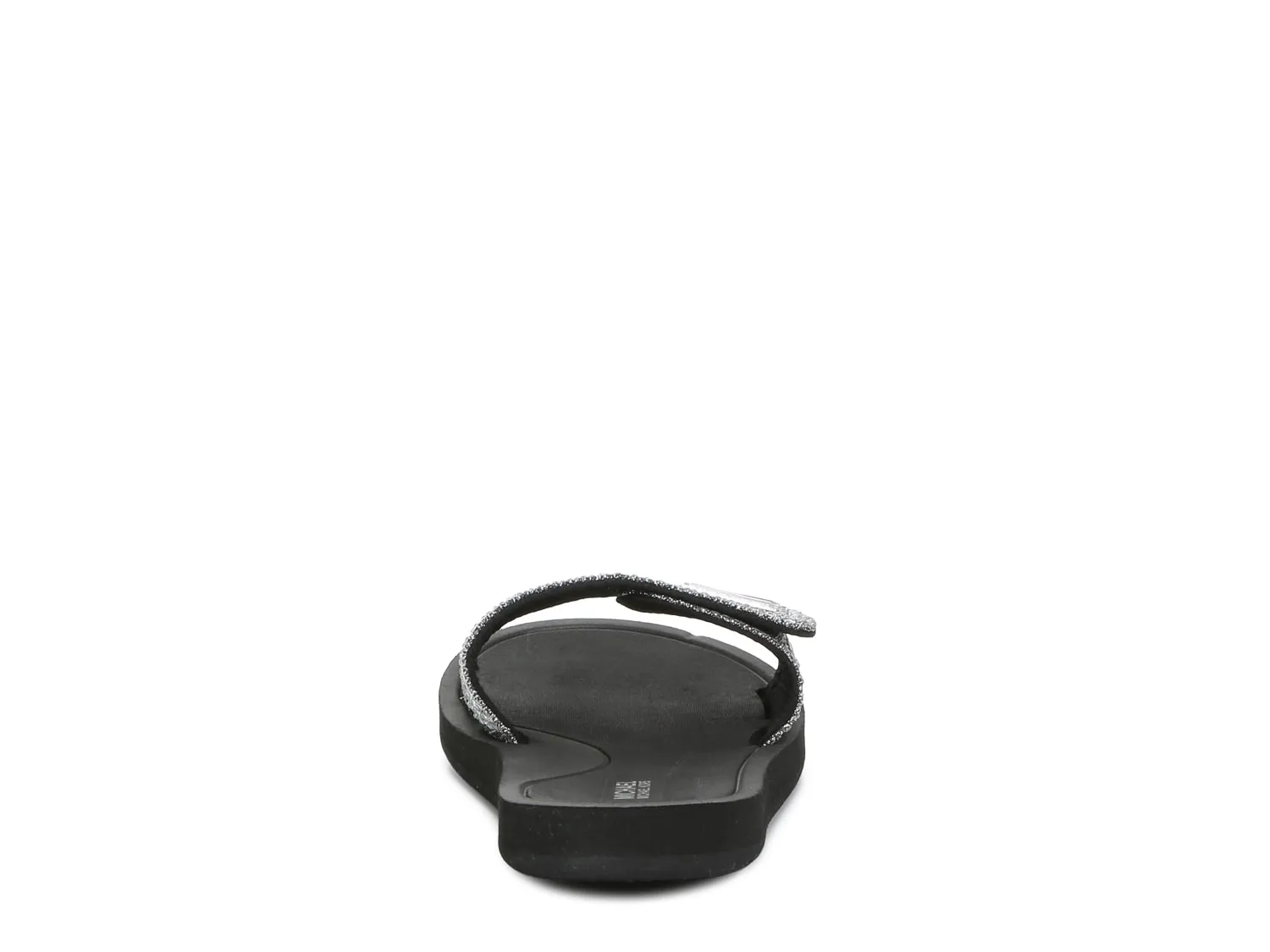 Michael Kors women's sandals, black/silver
