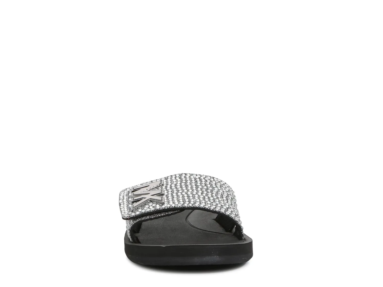 Michael Kors women's sandals, black/silver