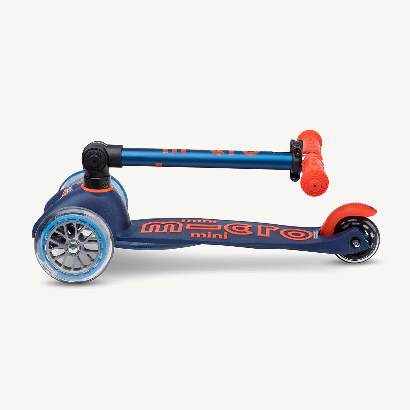Micro Scooters Mini Micro Scooter Deluxe Foldable - Navy