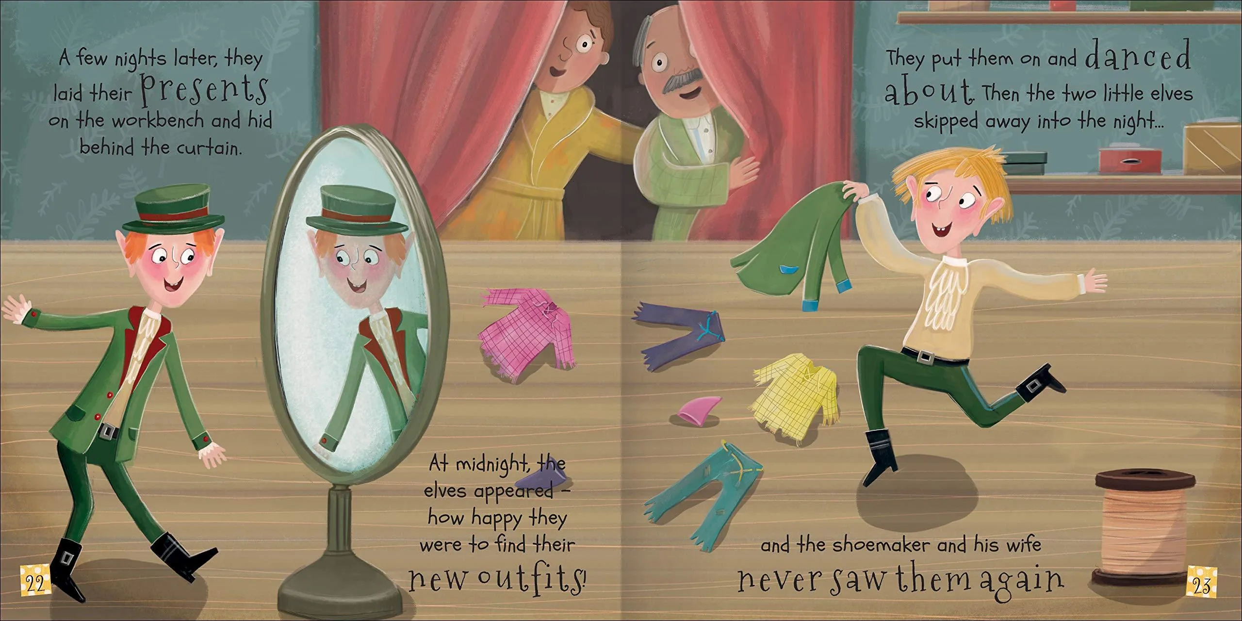 MILES KELLY - FAIRYTALE TIME ELVES AND THE SHOEMAKER