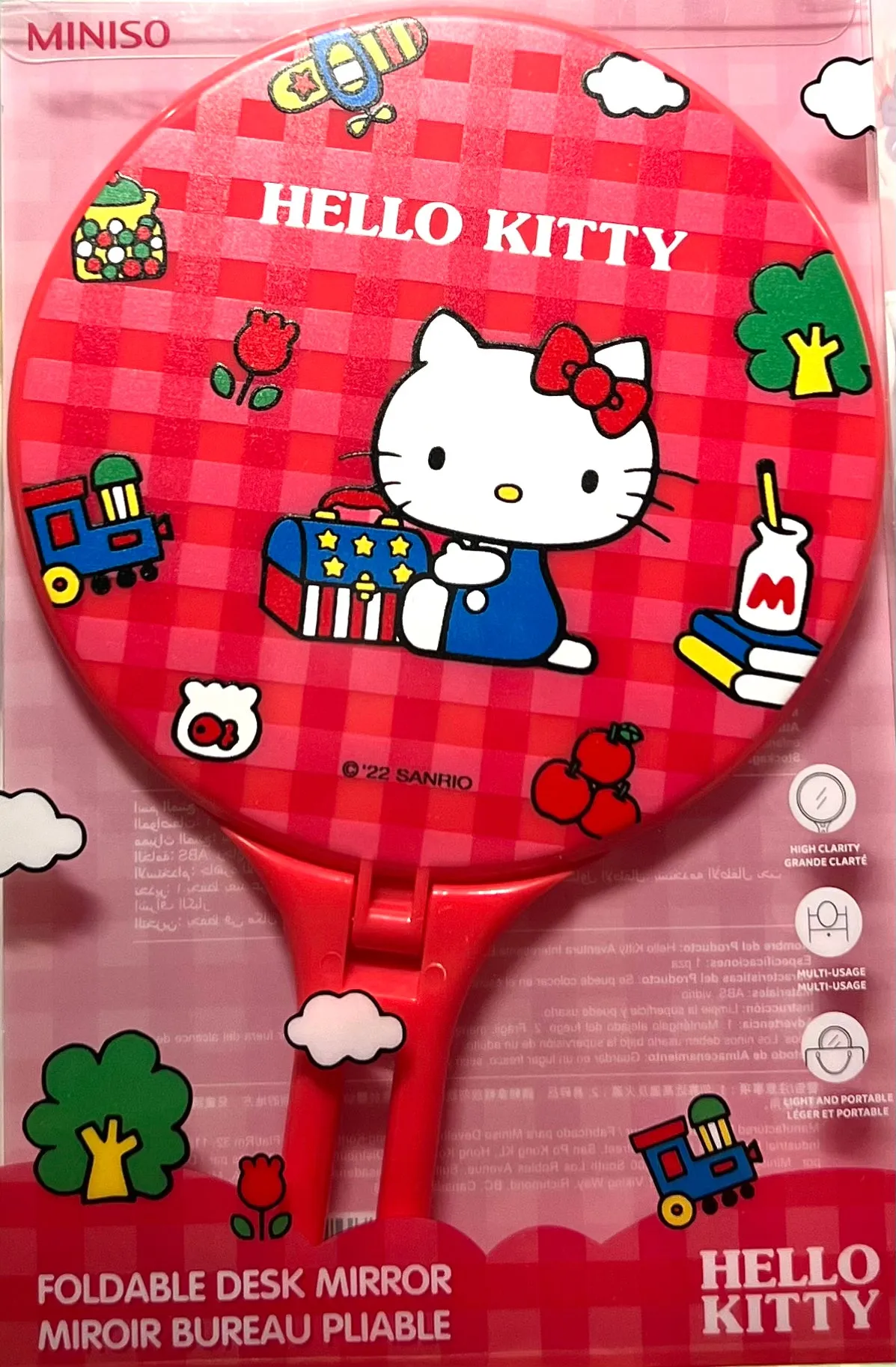My Melody Folding Mirror