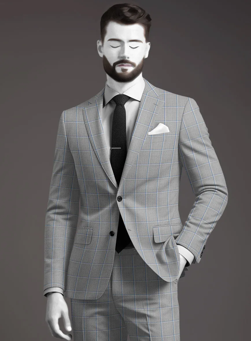 Napolean Aria Light Gray Wool Jacket