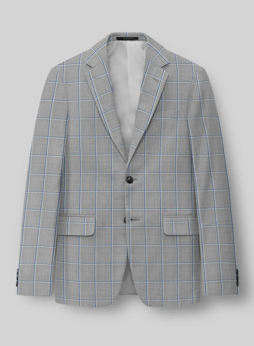 Napolean Aria Light Gray Wool Jacket
