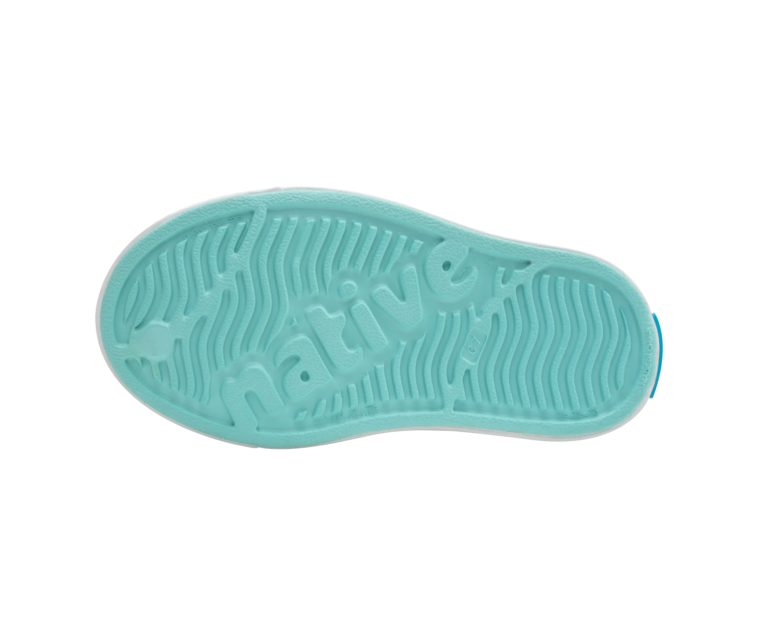 Native Jefferson Bling Shoes - Hollywood Hydrangea / Shell White