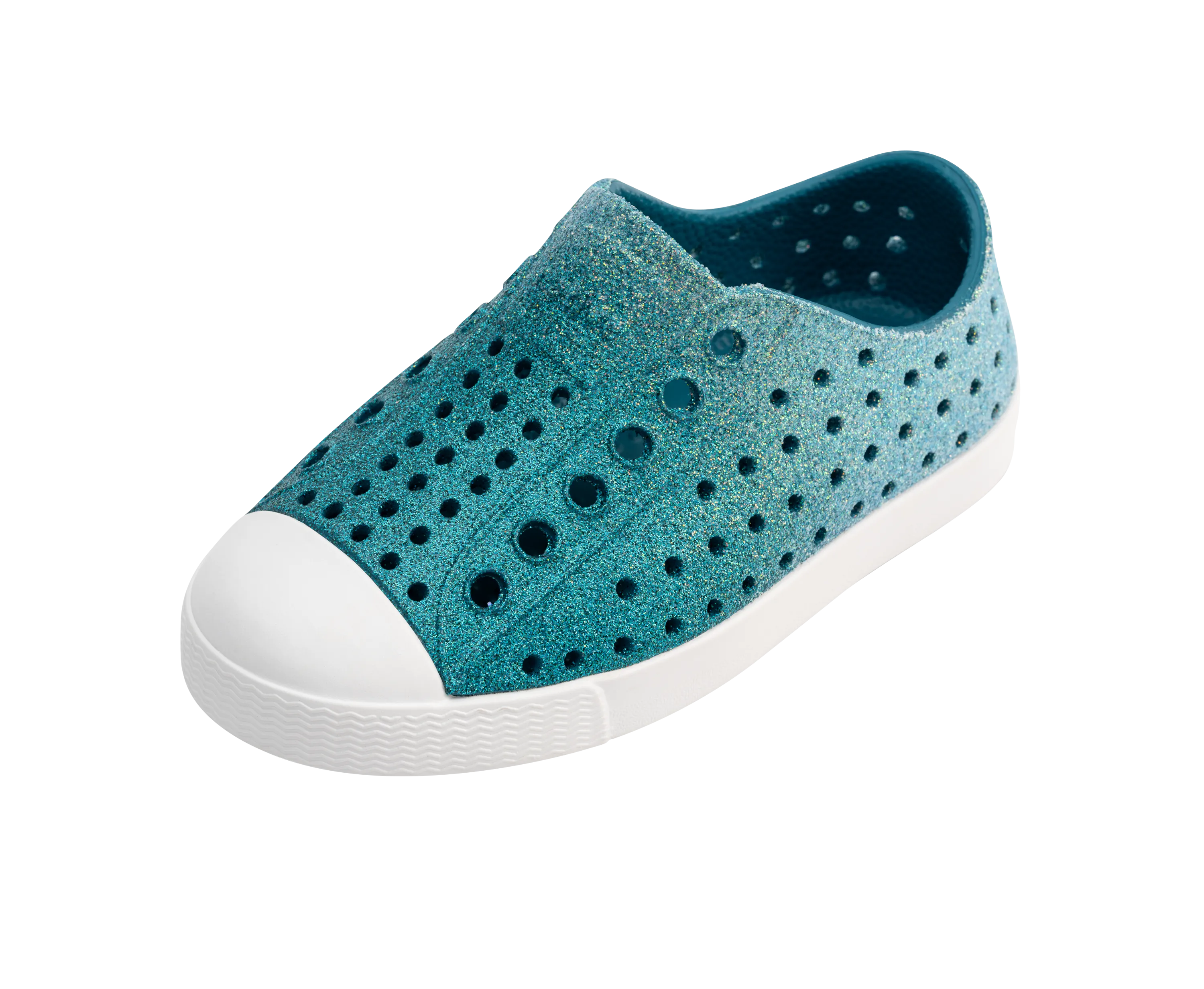 Native Jefferson Bling Shoes - Saba Patina Bling / Shell White