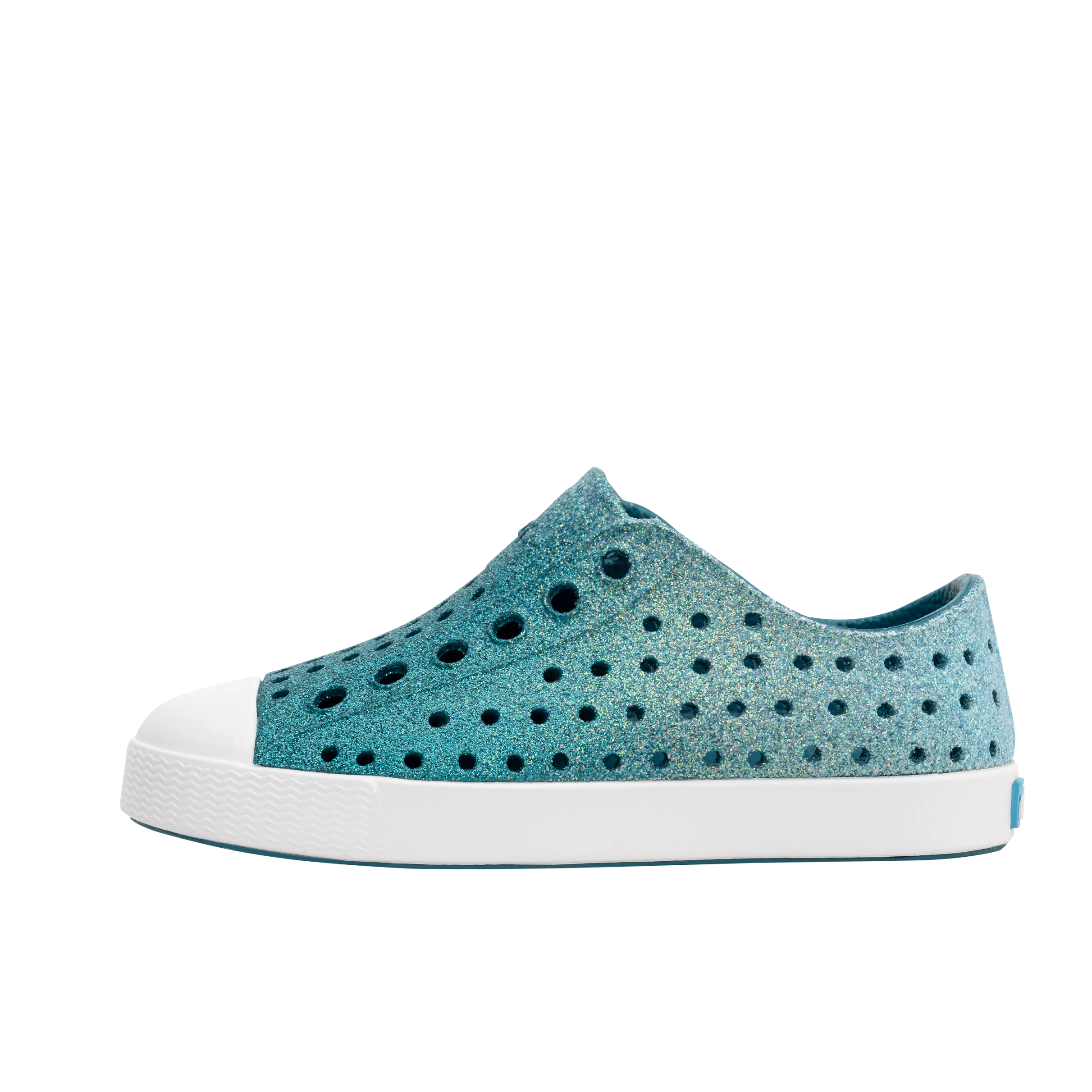 Native Jefferson Bling Shoes - Saba Patina Bling / Shell White