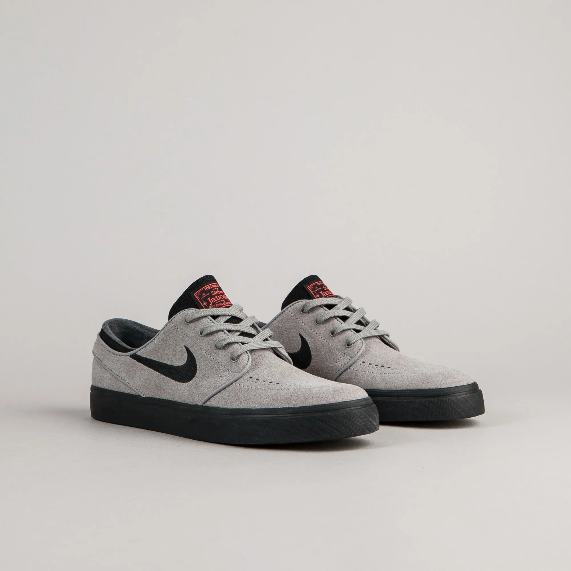 Nike SB Stefan Janoski Shoes - Dust / Black - Ember Glow - White