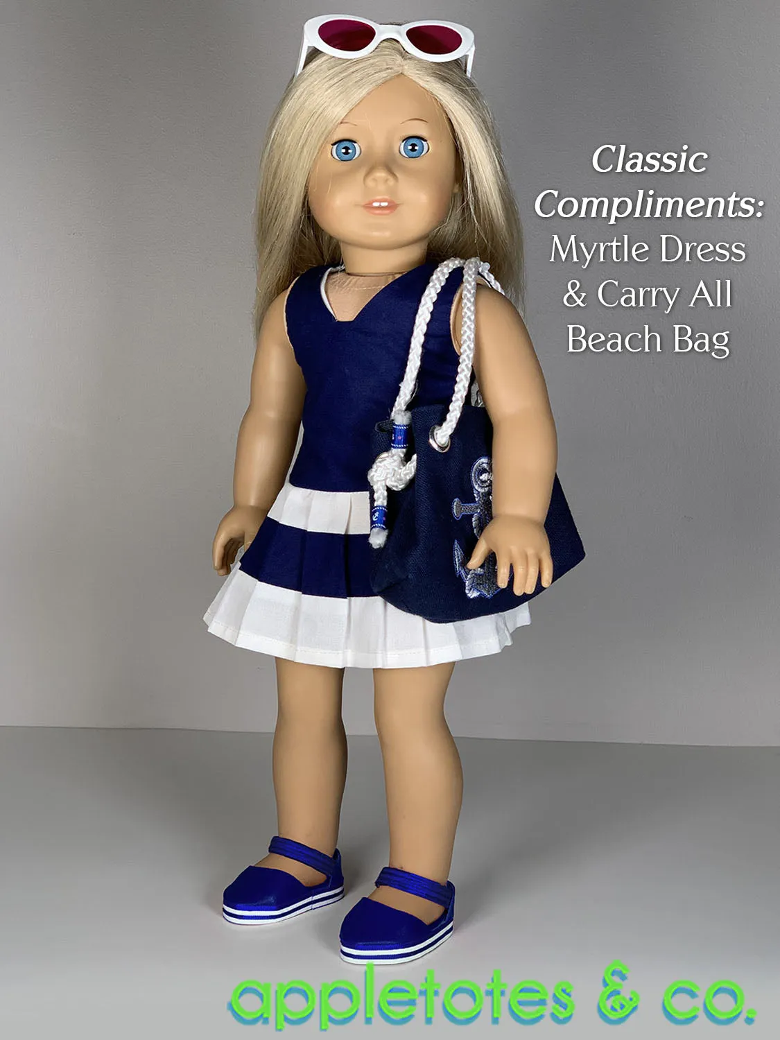 No-Sew Maggie Shoes 18 Inch Doll Pattern