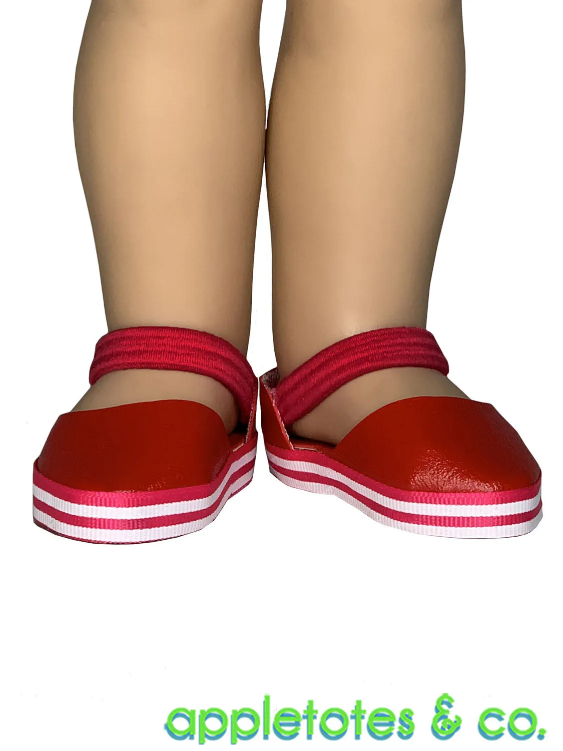 No-Sew Maggie Shoes 18 Inch Doll Pattern