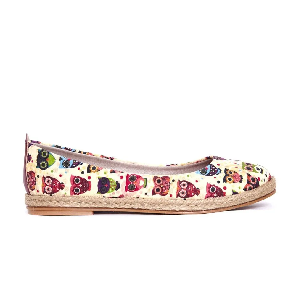 Owls Ballerinas Shoes FBR1181