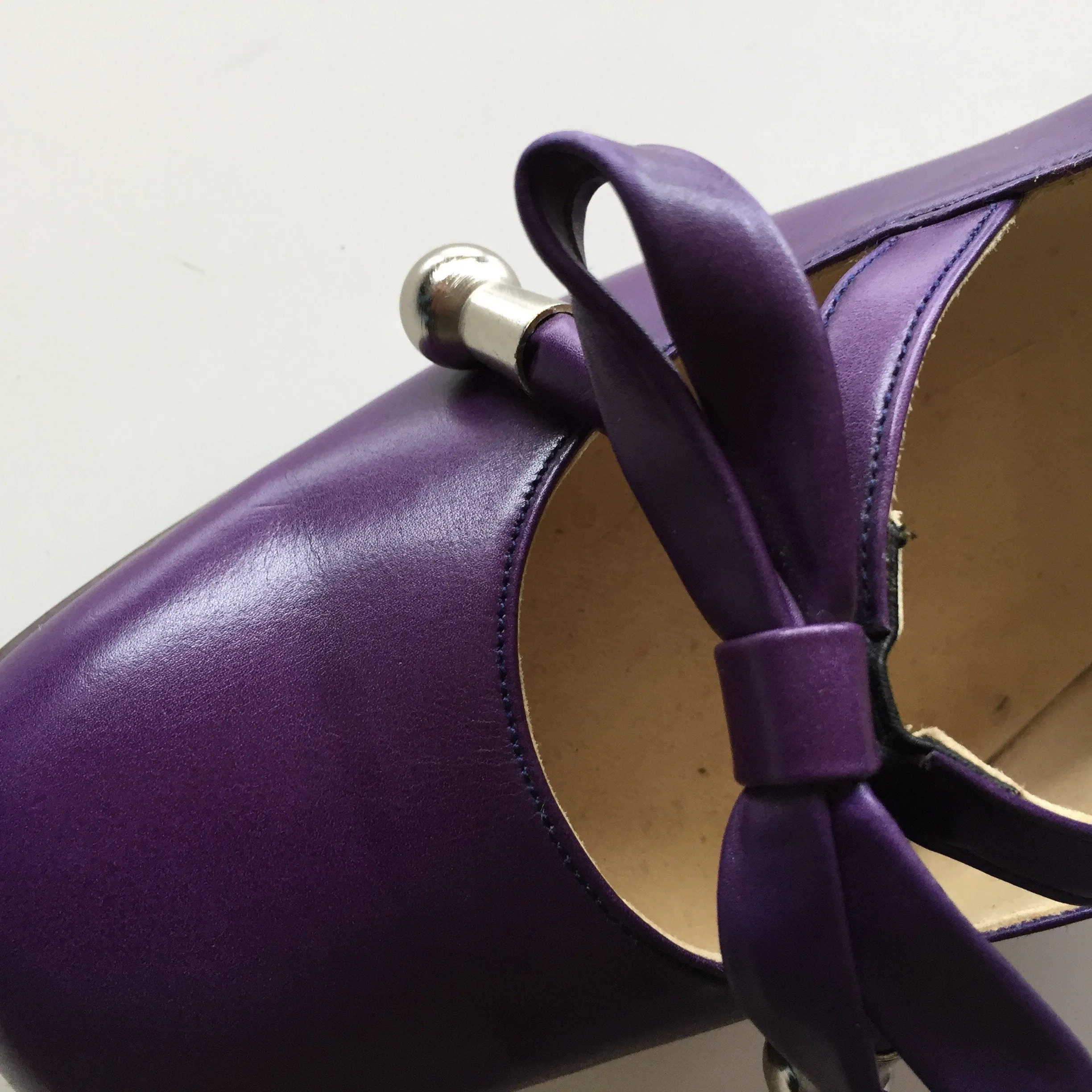 Purple Mary Janes