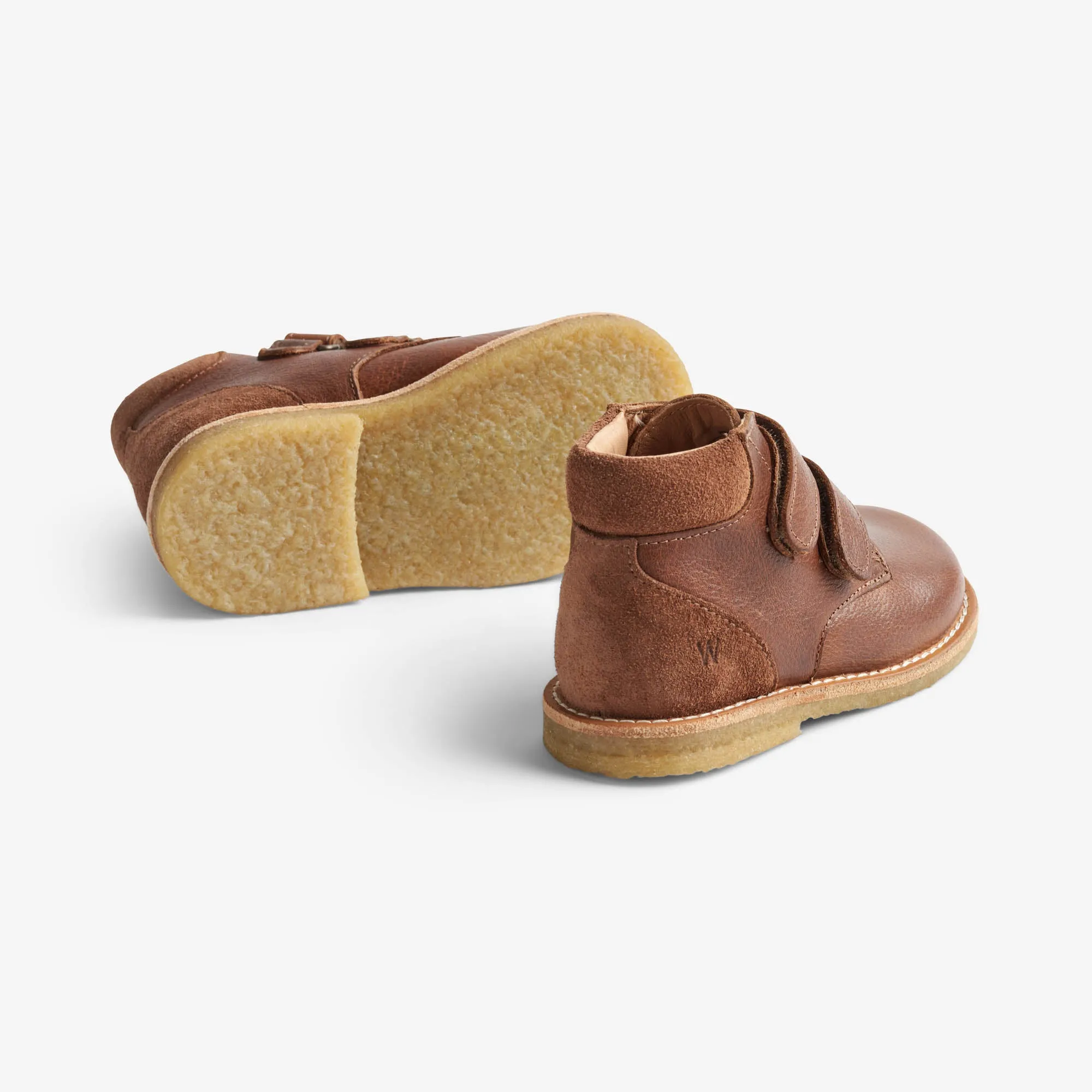 Raden Velcro | Baby - cognac