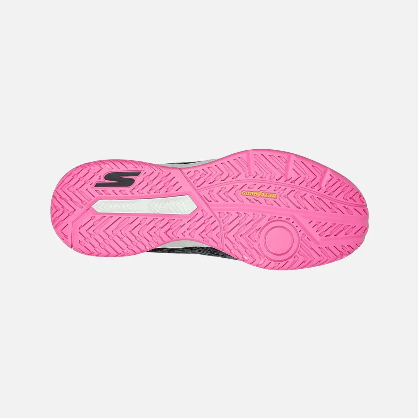 Skechers Viper Court Women's Pickleball Shoes -Black/Pink