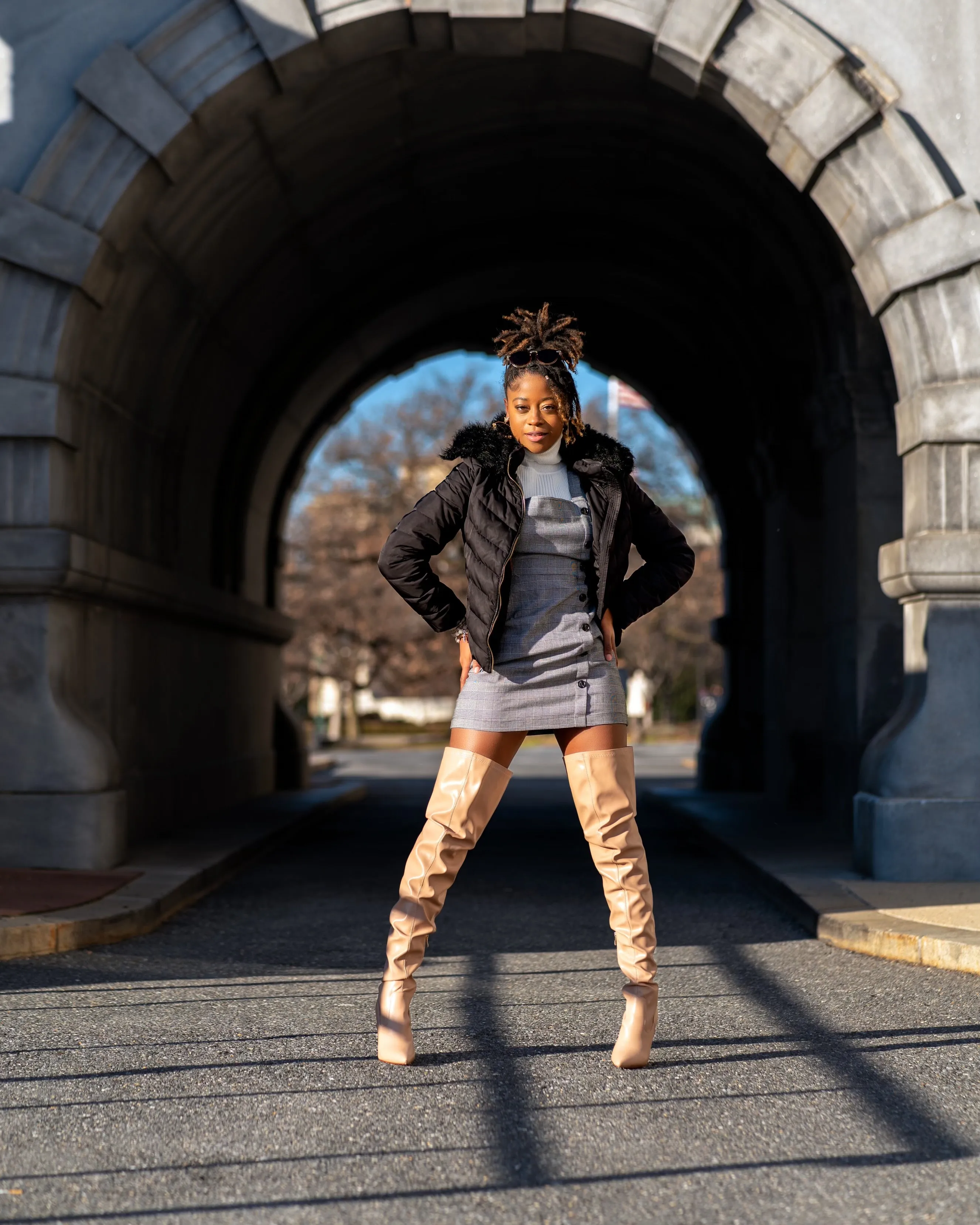 Stepping Out-Thigh High Boot