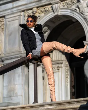 Stepping Out-Thigh High Boot