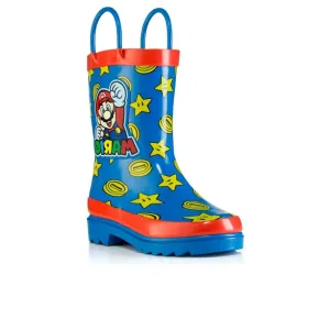 SUPER MARIO - Kids - Nintendo Super Mario Blue Rubber Rain Boots