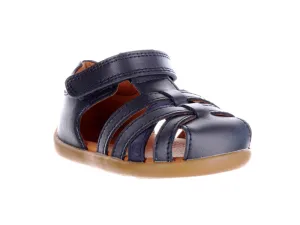 Surefit Jamie Navy Leather Sandals