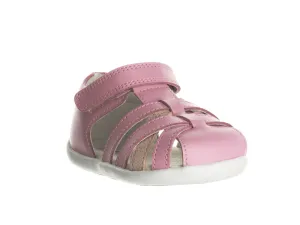 Surefit Jamie Pink Leather Sandals