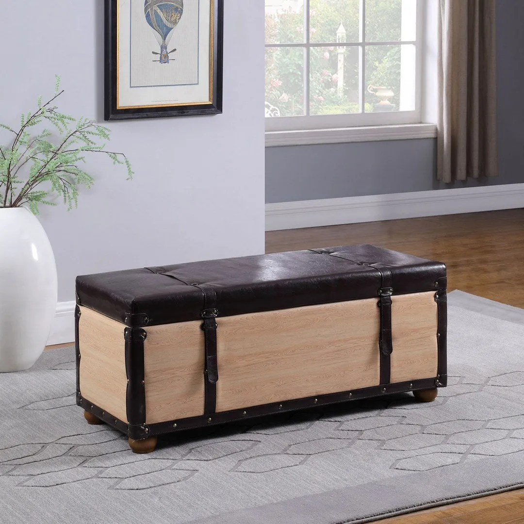 The Suitcase  Storage Bench