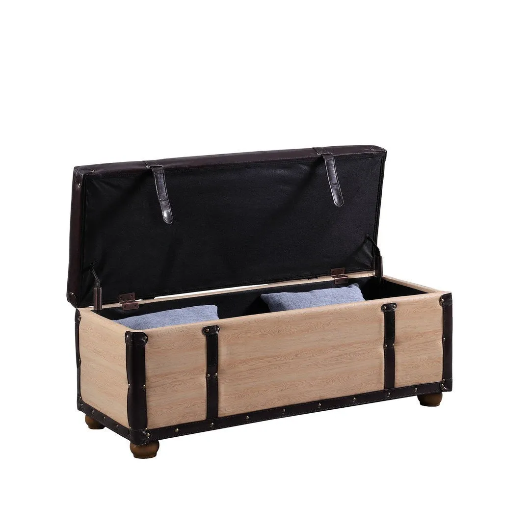 The Suitcase  Storage Bench
