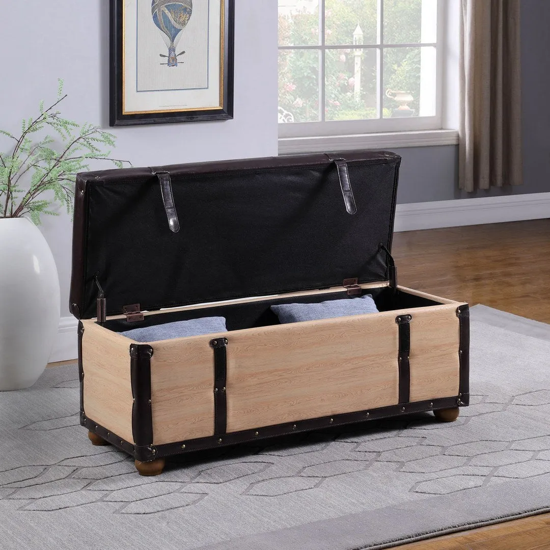 The Suitcase  Storage Bench
