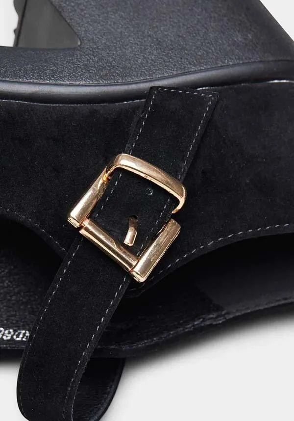 Tira [Black Suede] | MARY JANES