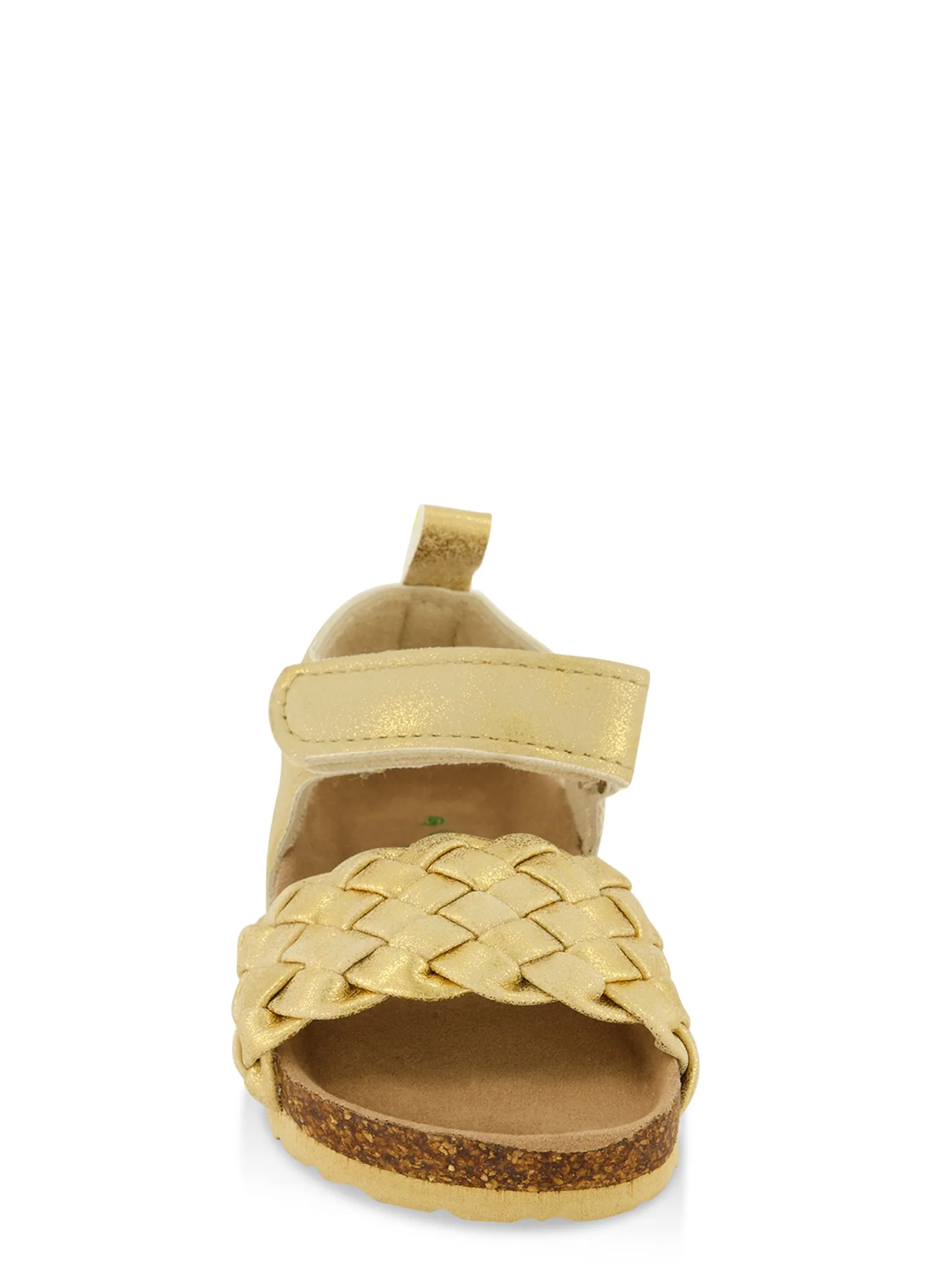 Toddler Girls Braided Cork Sandals