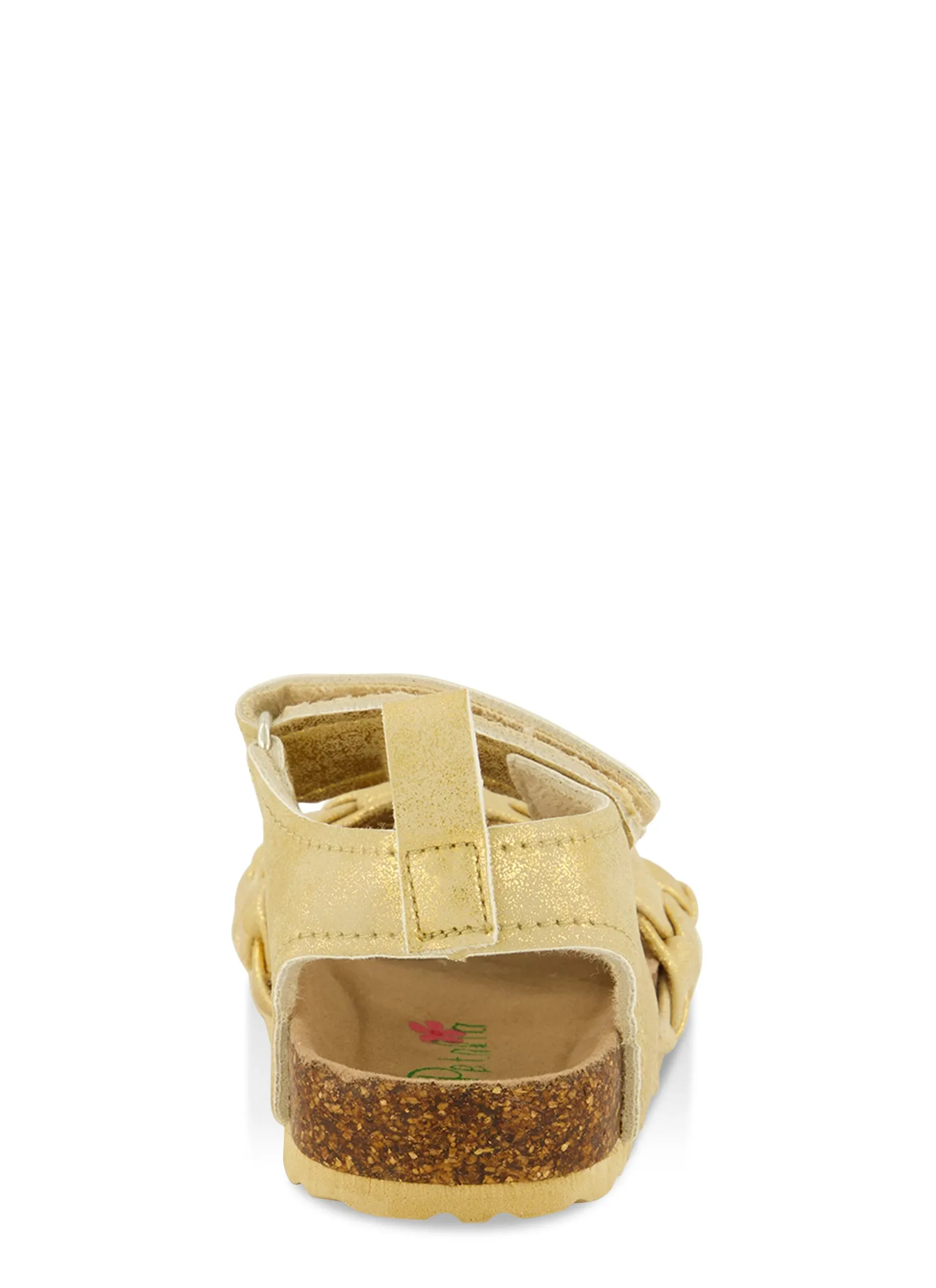 Toddler Girls Braided Cork Sandals