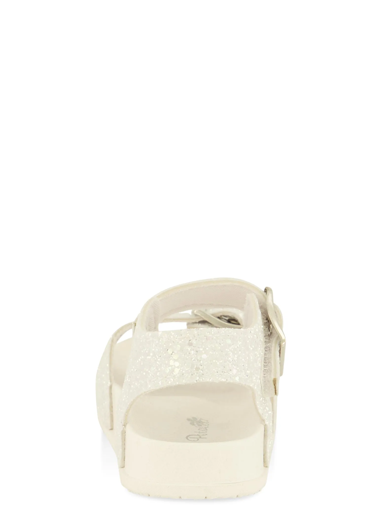 Toddler Girls Glitter Buckle Band Ankle Strap Sandals