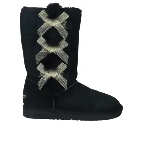 UGG - Triple glitter bow boots