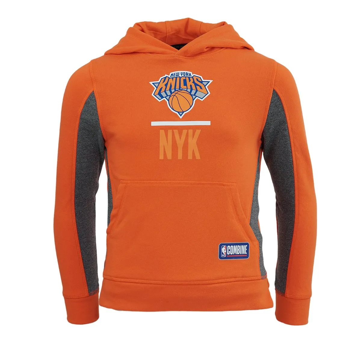 Under Armour Boy's NBA Combine Sweatshirt Knicks Orange XS