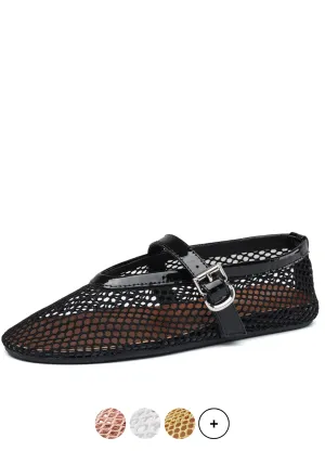 USS Shoes Lanus Women's Flat Mesh Shoes