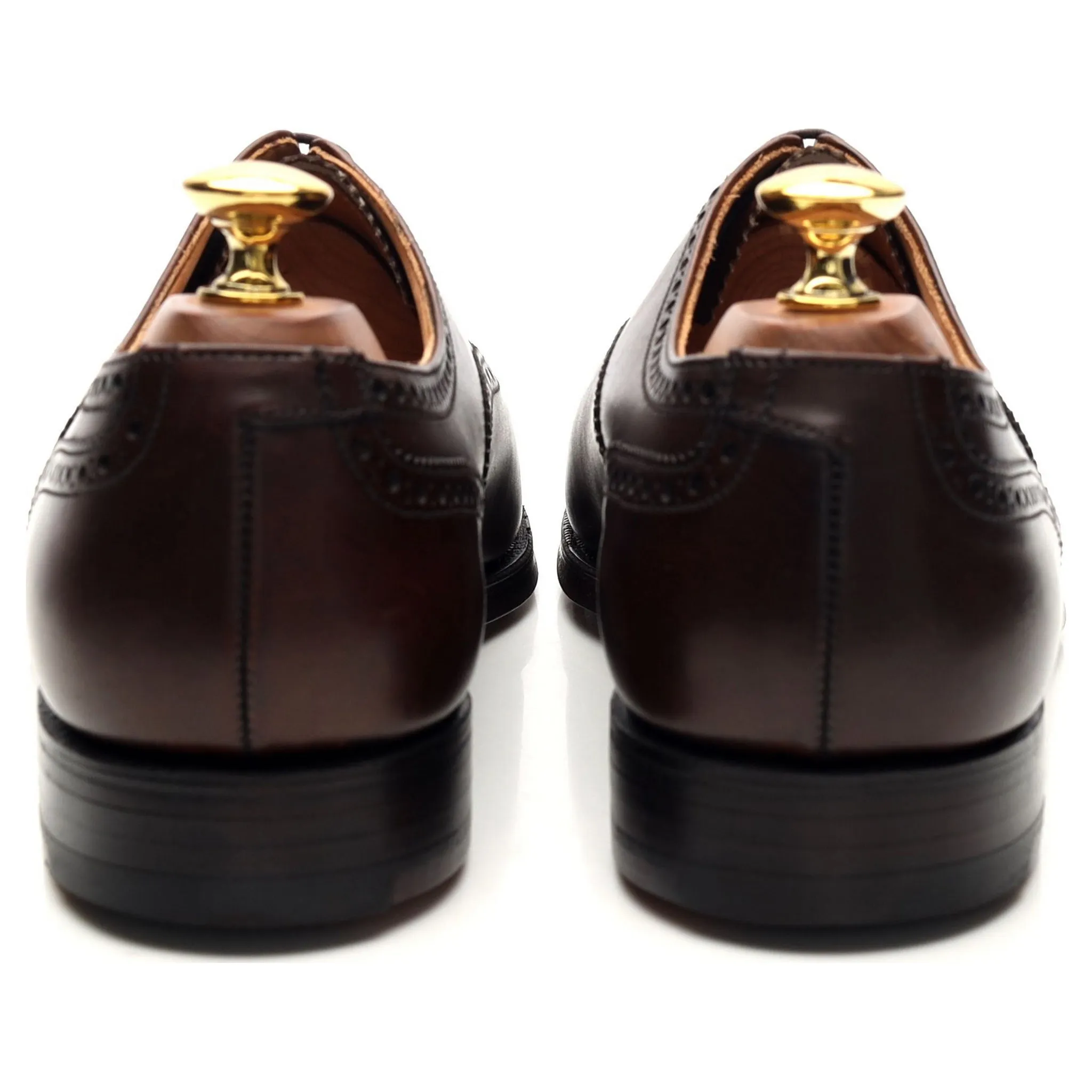 'Westfield' Dark Brown Leather Oxford Brogue UK 6.5 E
