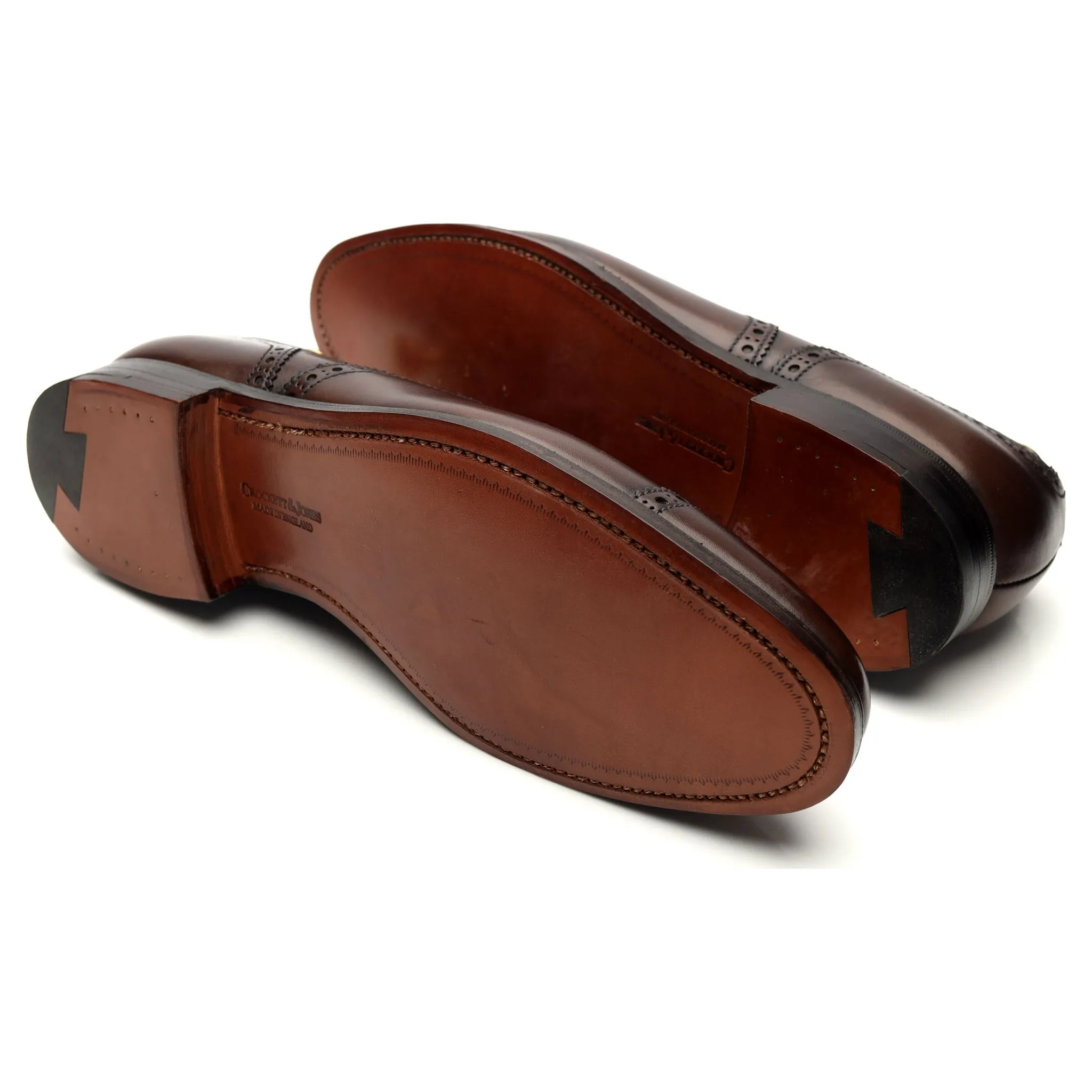 'Westfield' Dark Brown Leather Oxford Brogue UK 6.5 E