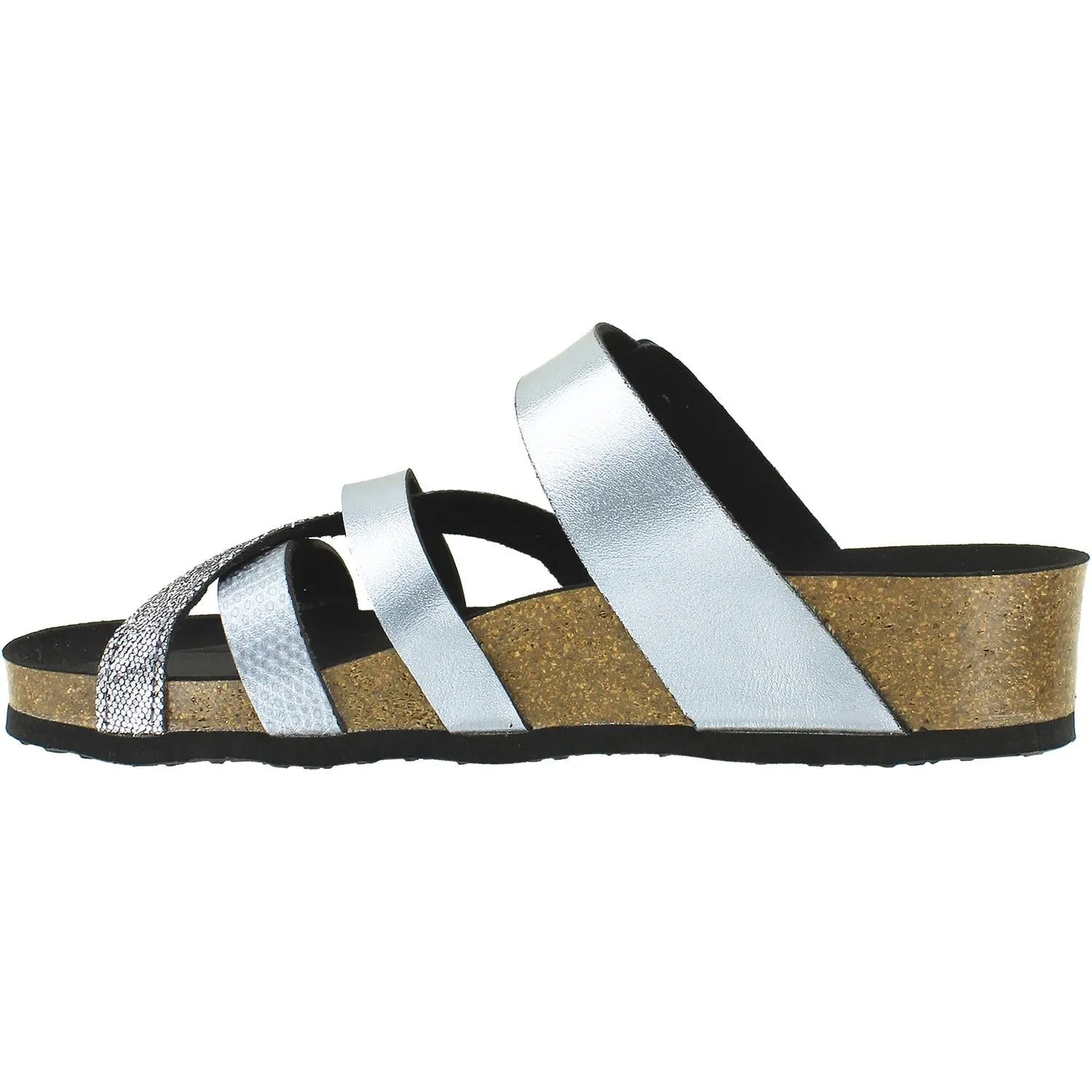 Women's Ara Shoes Beth Anthracite Glitter/Lamina Synthetic