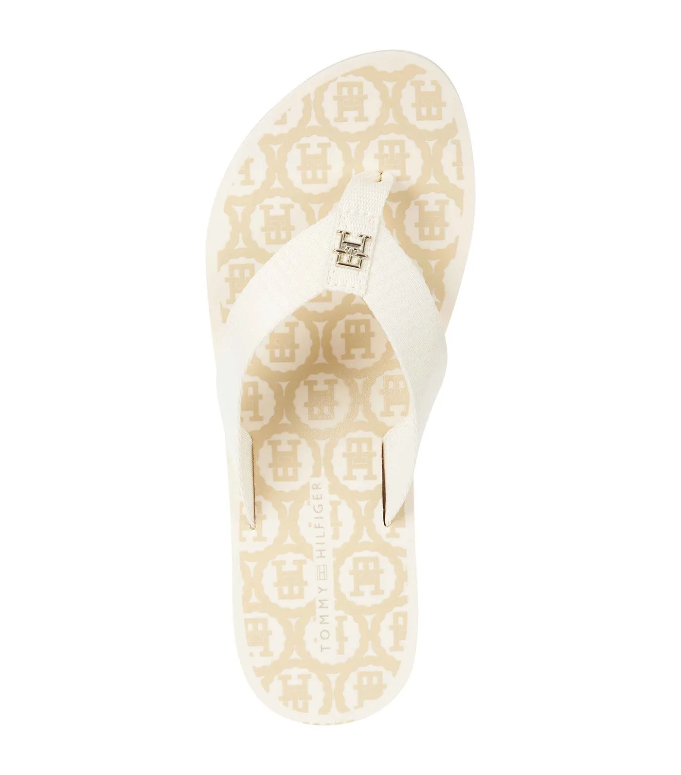 Women's Emblem Beach Sandal Ecru