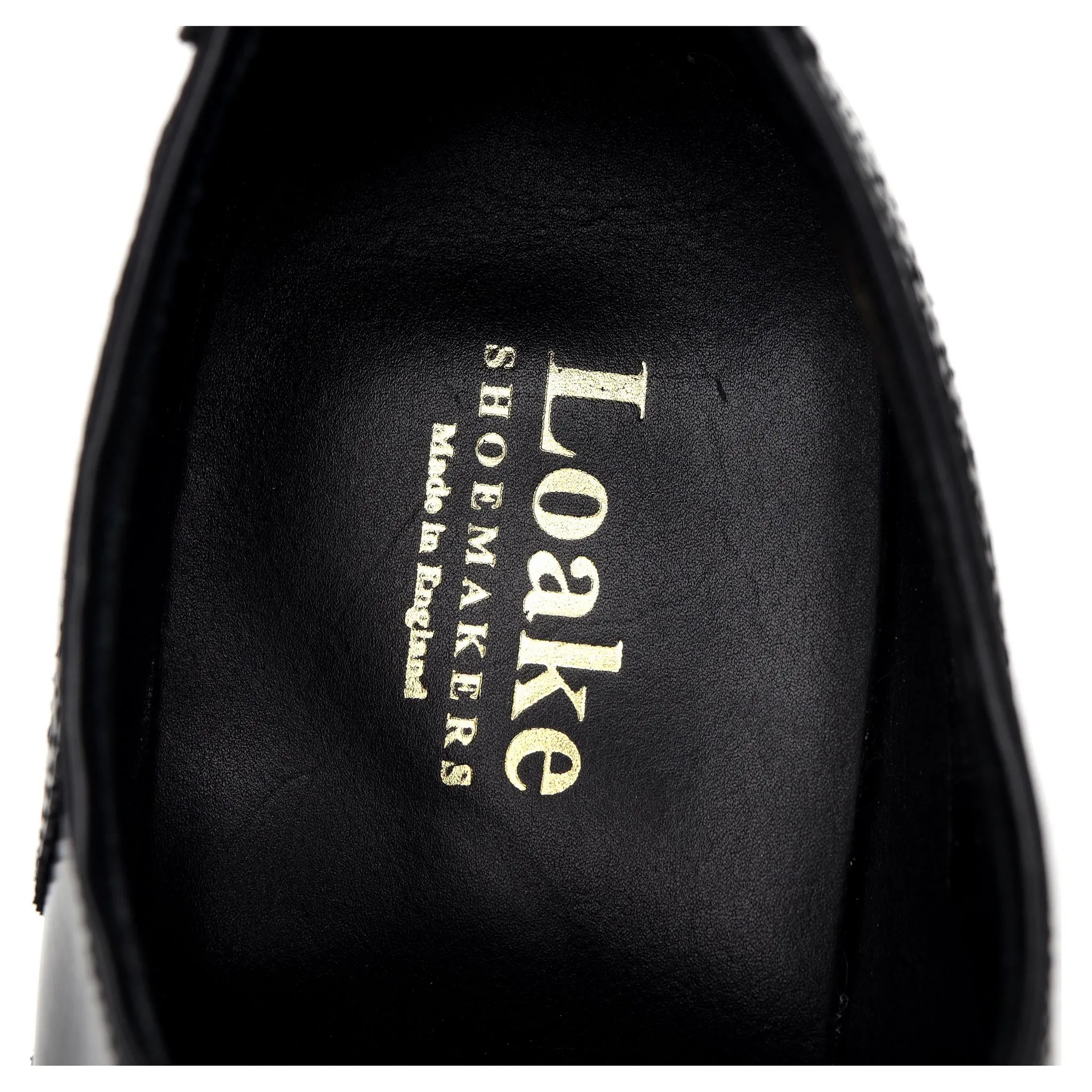 Women's 'Viv' Black Leather Oxford Brogues UK 8 F