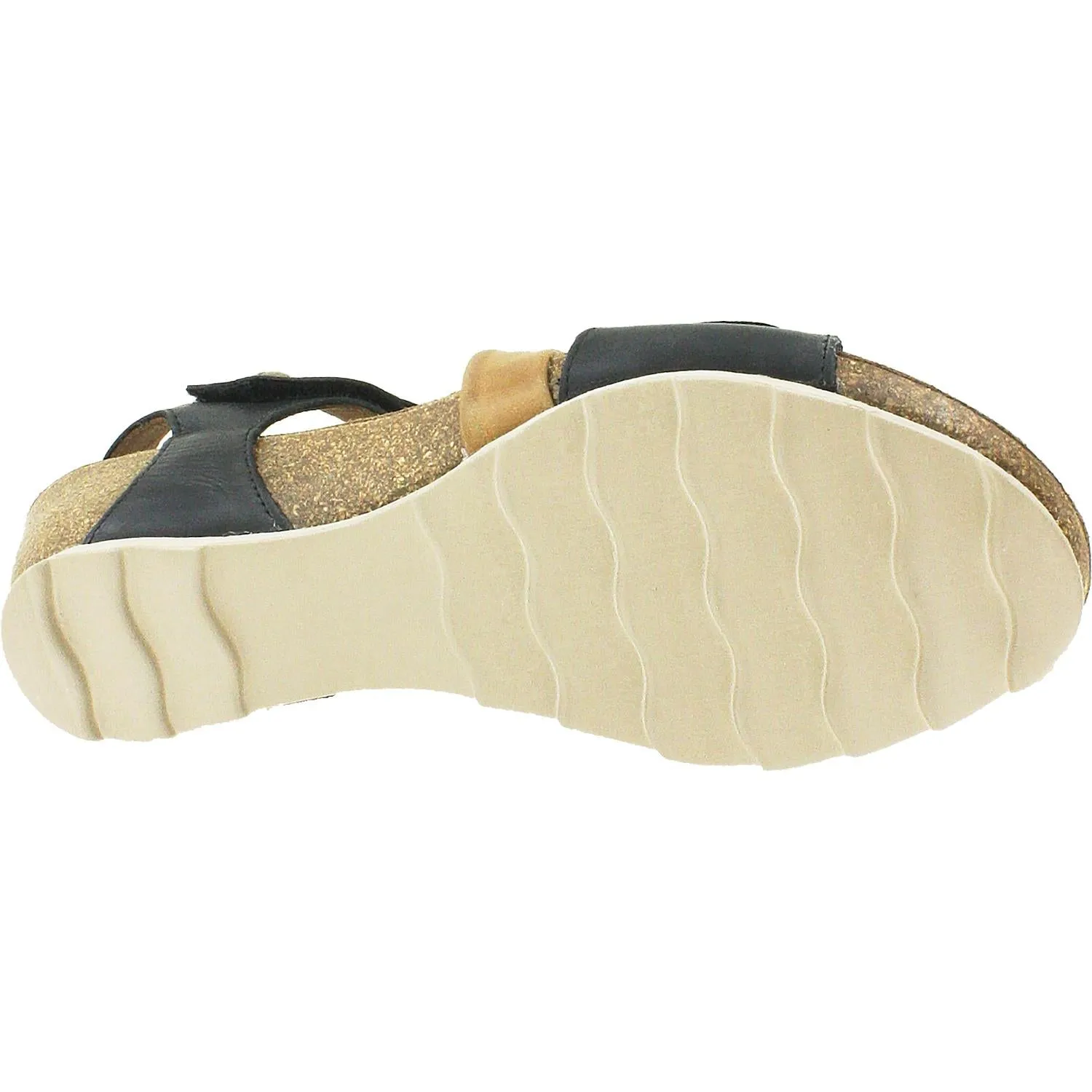 Women's Wanda Panda Bilma 2 Black/Cuero Tan Leather