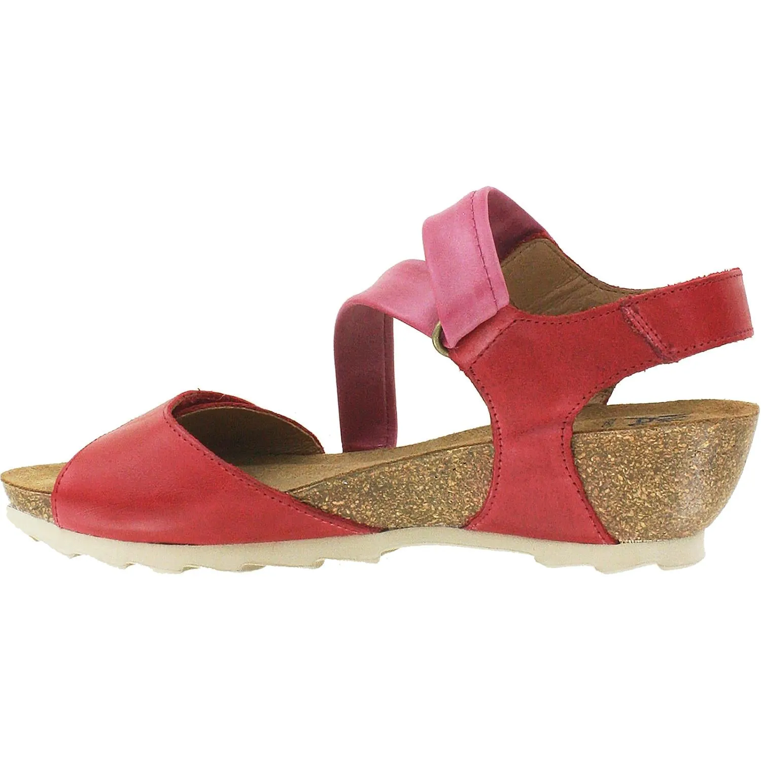 Women's Wanda Panda Bilma 2 Burdeos Red Leather