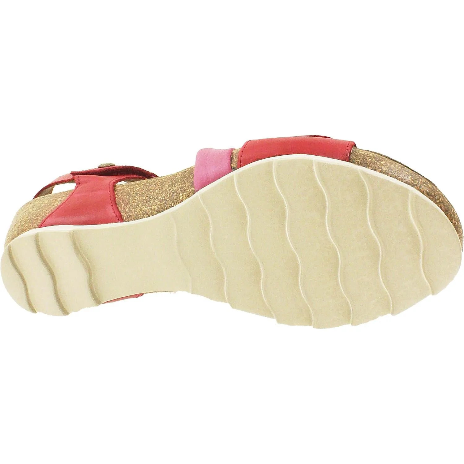 Women's Wanda Panda Bilma 2 Burdeos Red Leather